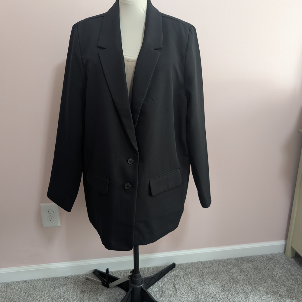 Old Navy Black Oversized Women's Blazer XXL TALL